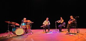 Photo showing the IMO Chamber Group perform at the Mermaid Arts Centre