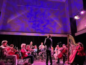 Photo of the Irish Memory Orchestra at the National Concert Hall, Dublin